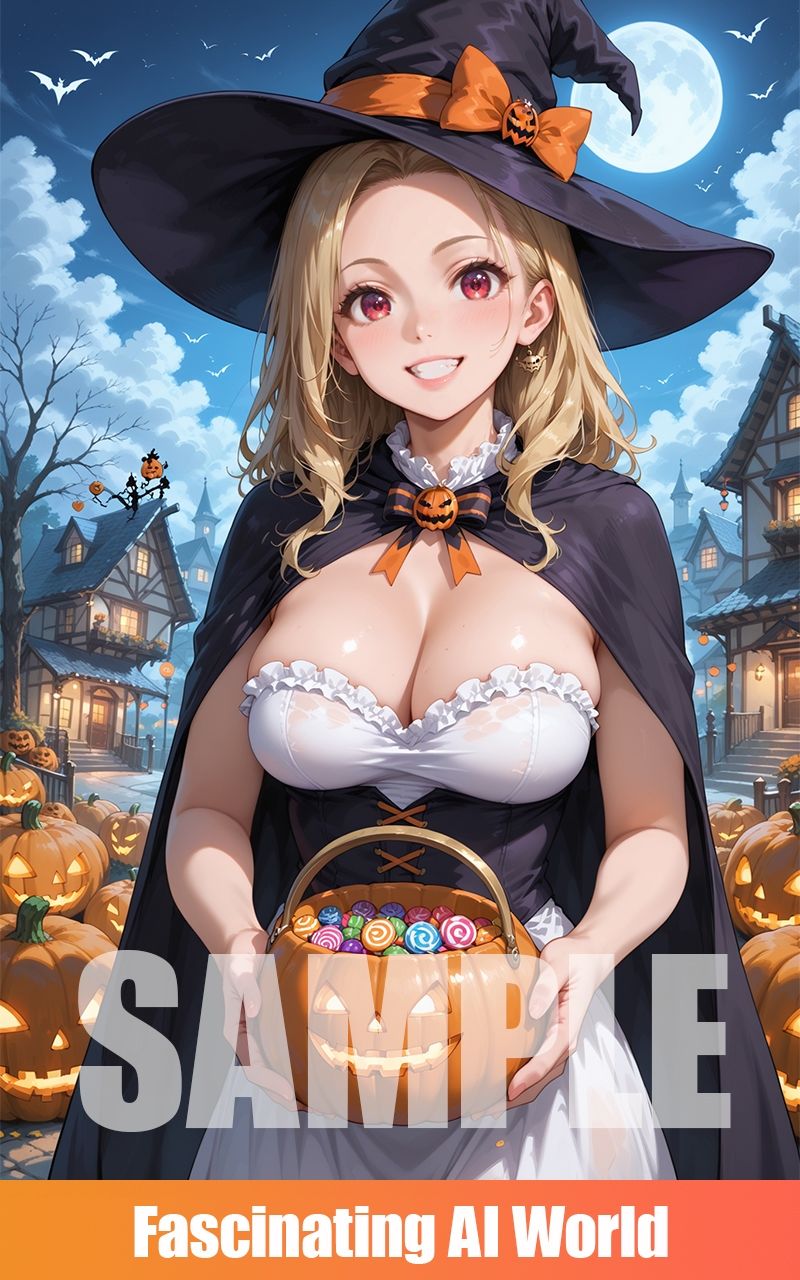 ハッピーハロウィン サンプル3ページ目