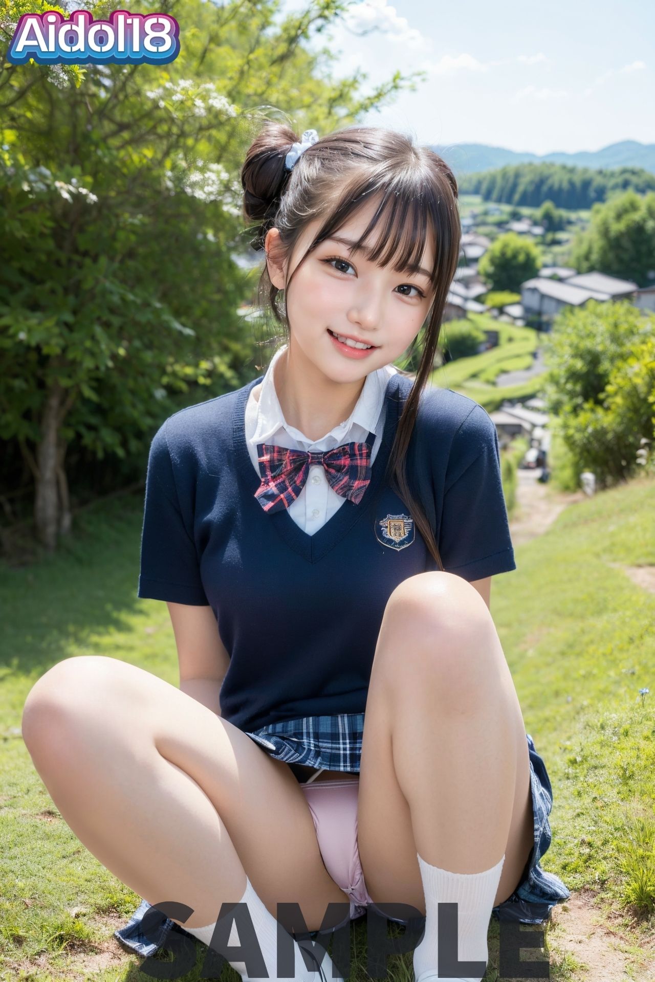 田舎の幼なじみ女子校生の日常 サンプル4ページ目