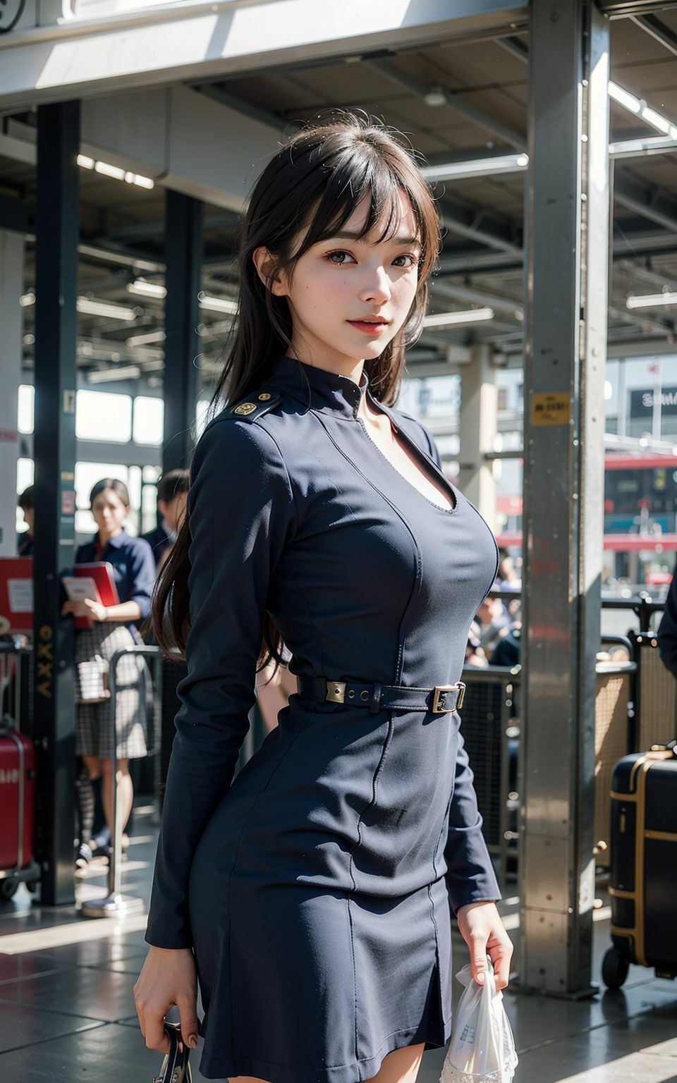働く女子 CAさん（2） サンプル2ページ目
