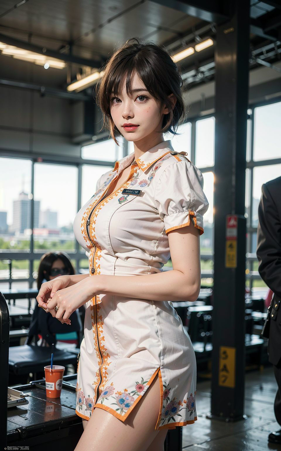 働く女子 CAさん（2） サンプル3ページ目
