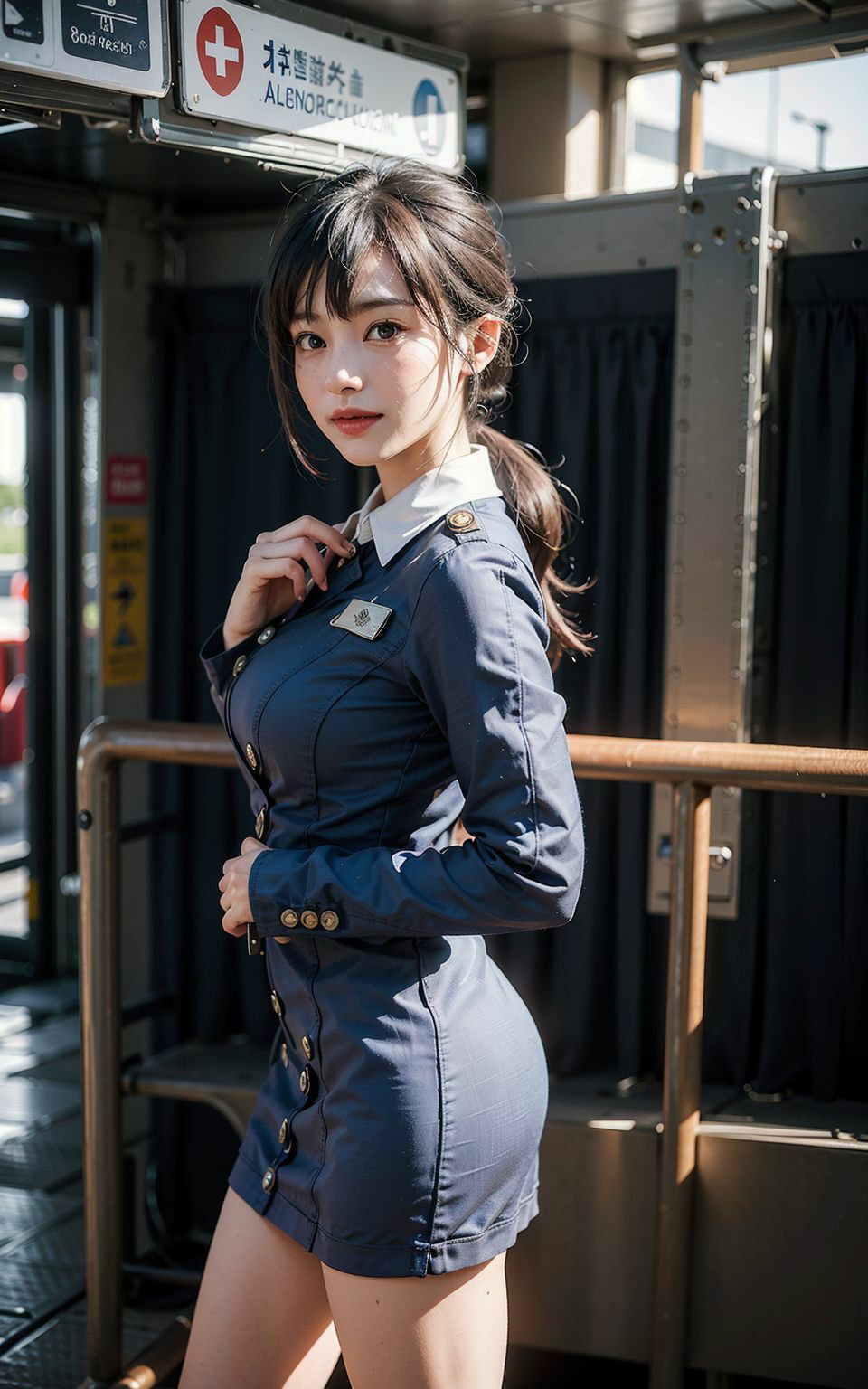 働く女子 CAさん（2） サンプル7ページ目