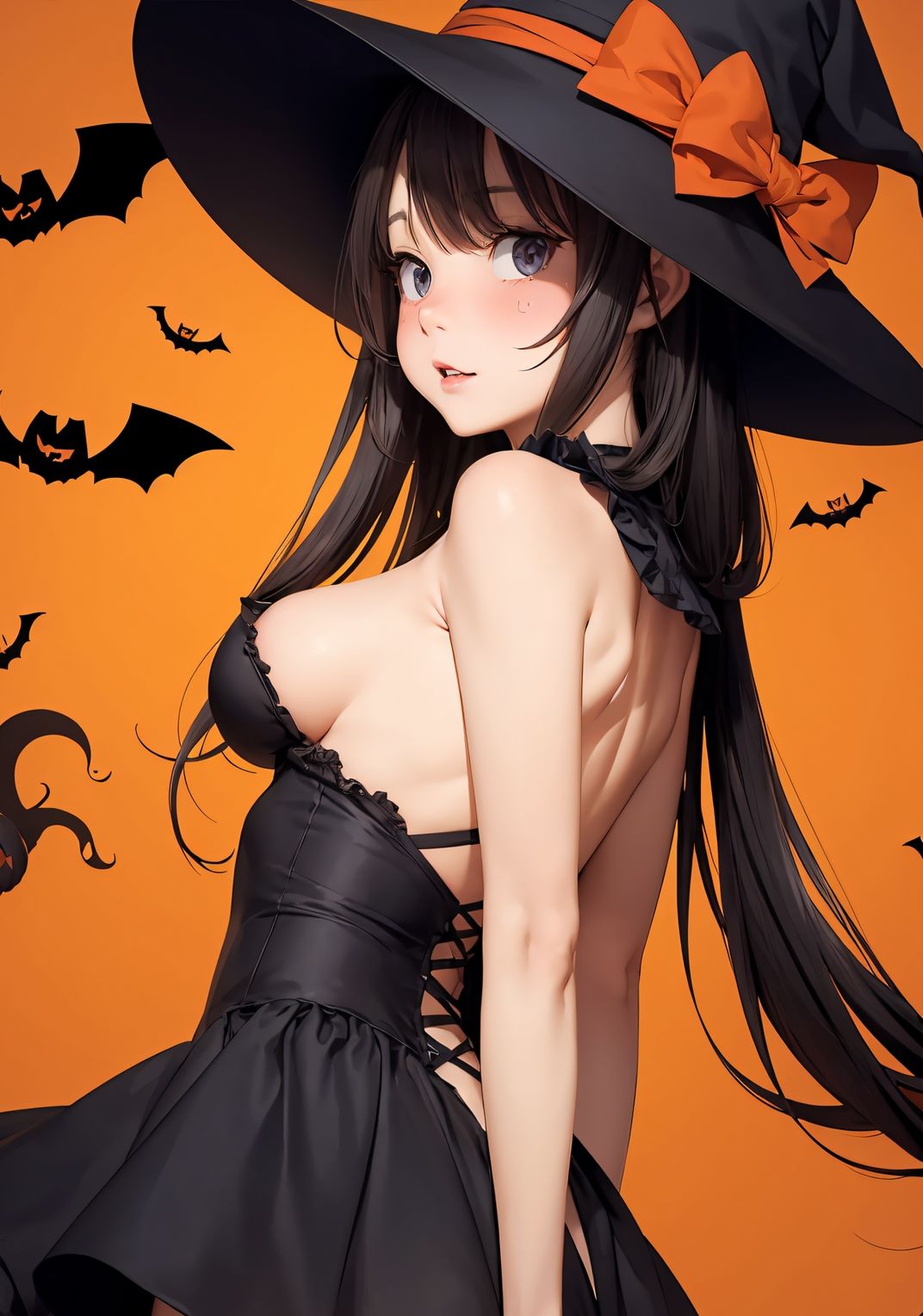 【ハロウィン美少女AIイラスト集】AI HALLOWEEN MODE【PNG97枚/PDF付】 サンプル3ページ目