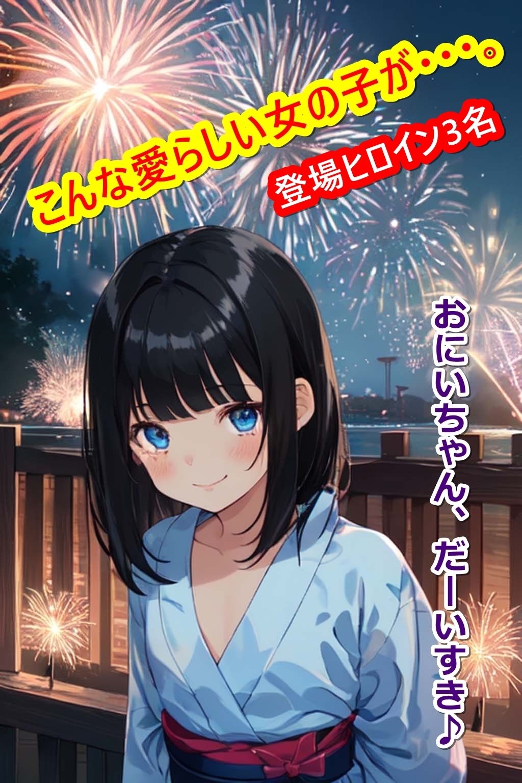 10年ぶりの花火大会〜おっきく成長した幼馴染と甘とろエッチ〜 サンプル2ページ目