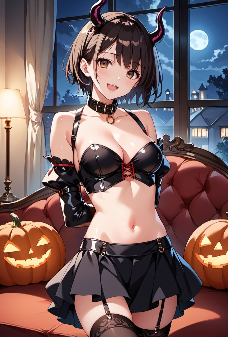 ハロウィンでコスプレした清楚系女子がナンパされた陽キャ男子と身体の関係に堕ちてしまった件【ハロウィン編】 サンプル1ページ目