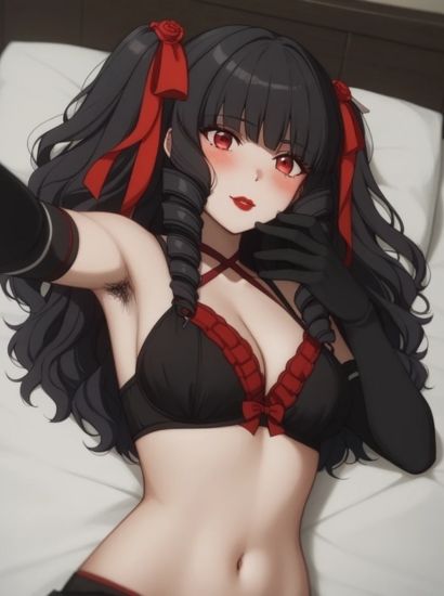 魔法科○校の劣等生の黒羽亜夜子から送られてきた自撮り写真 サンプル2ページ目