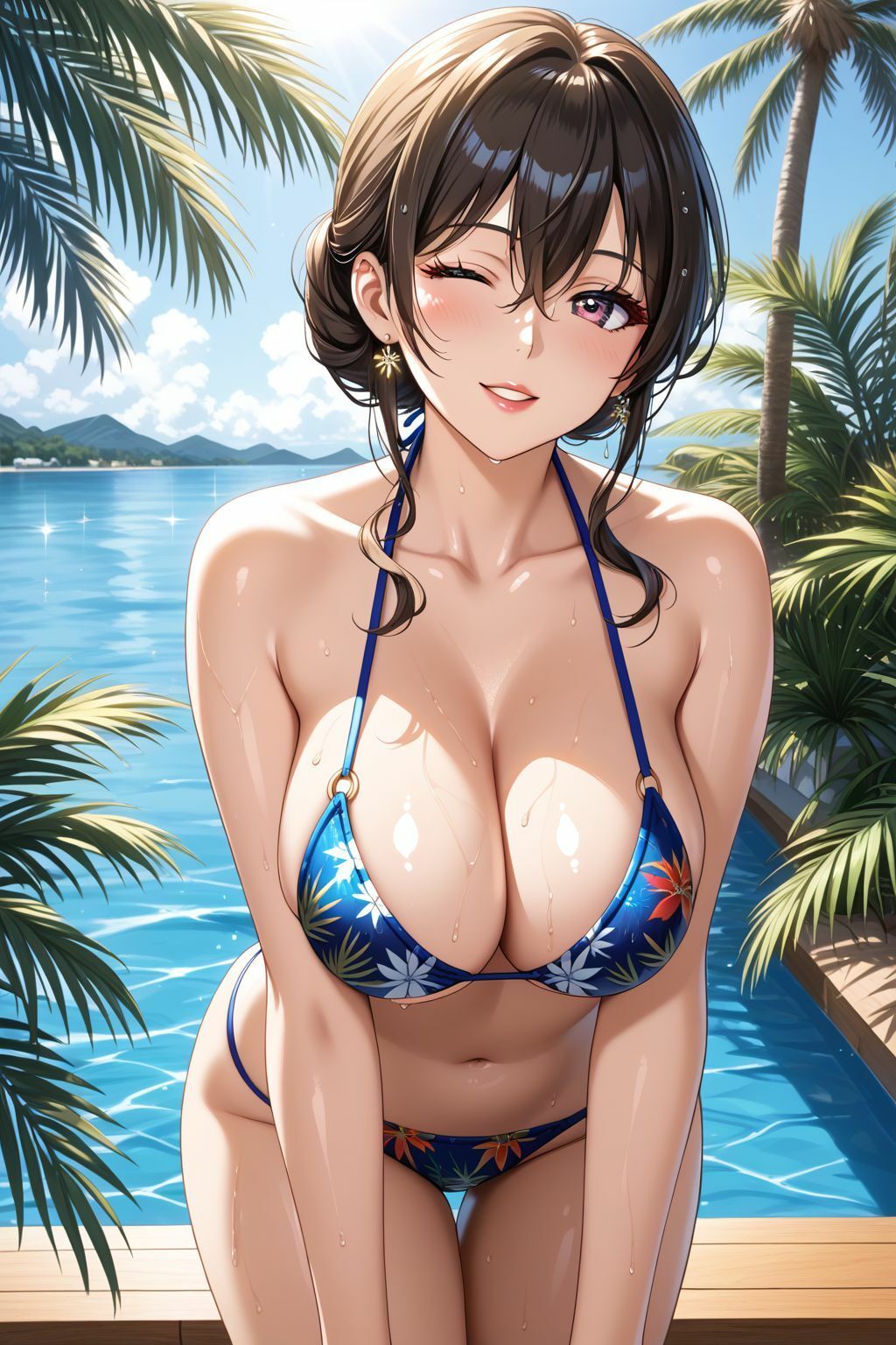 夏色ビキニコレクション〜巨乳編1 サンプル8ページ目