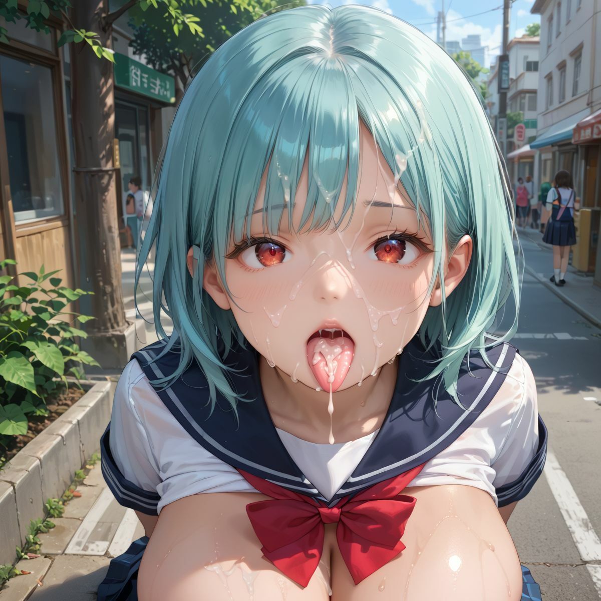 お外で恥ずかしいことしちゃおうよ Part2 サンプル2ページ目
