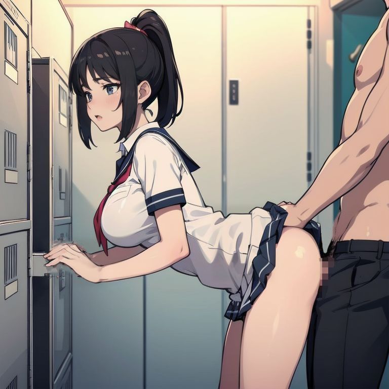 ポニーテールしか勝たん！ポニテ美少女のH画像集 サンプル10ページ目