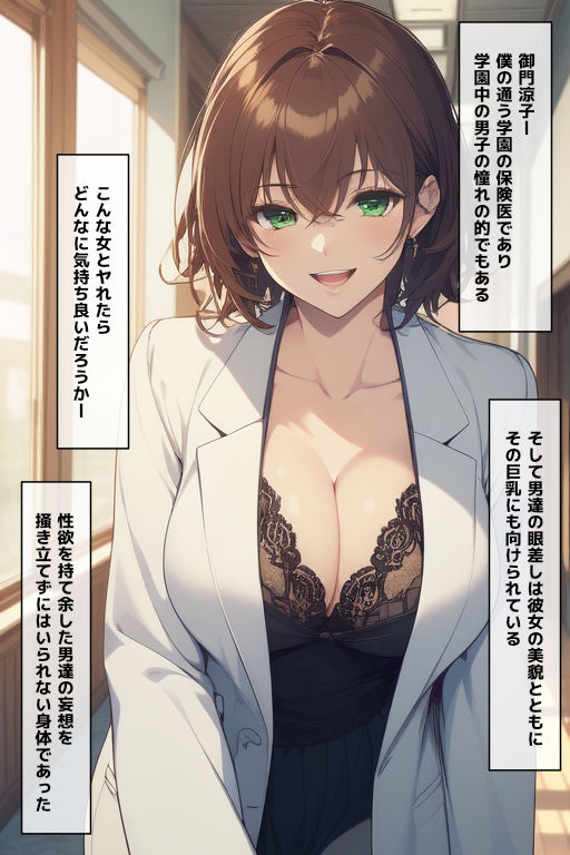 とある時間に保健室で童貞をもらってくれる御門先生と毎日セックスすることになった話〜Glamourous Holic vol.8 御門編〜 サンプル1ページ目