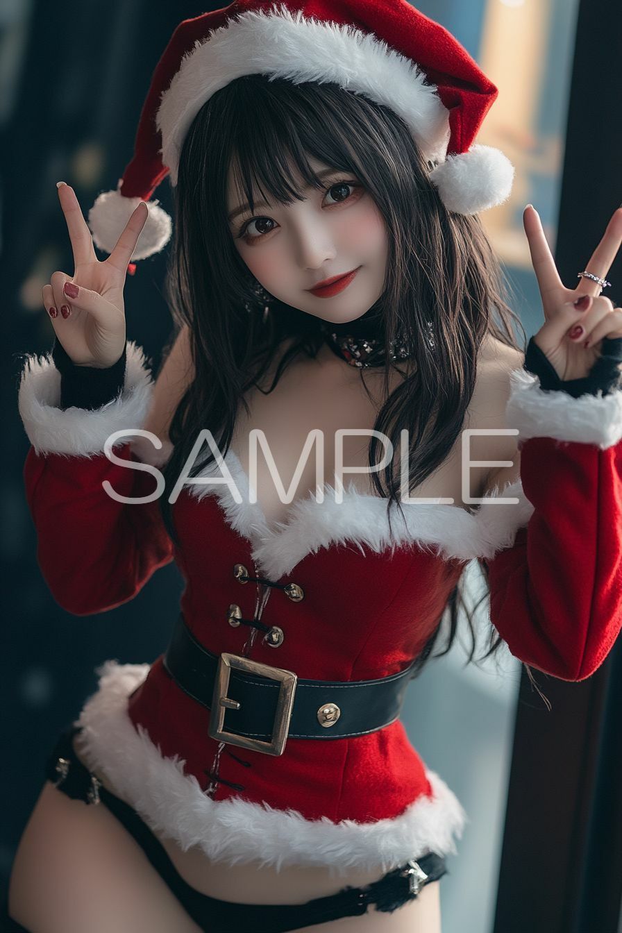 AI美女図鑑 X’smas サンプル1ページ目