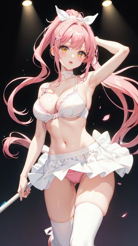 AI生成 セクシーアイドルライブ待ち受けコレクション Vol.3 サンプル4ページ目