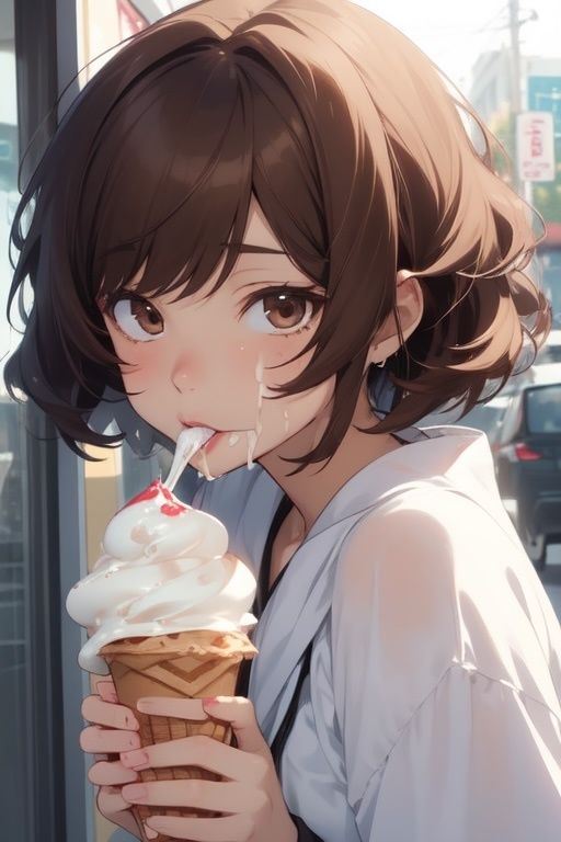 虹かけ誌 ガールズ＆パンツァー イラスト集14 秋山優花里 デート中であります サンプル2ページ目