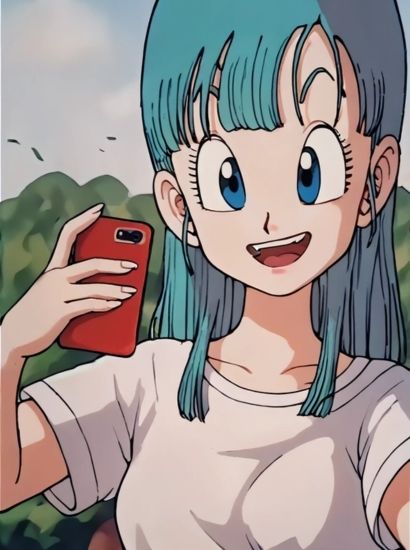 ドラゴンボールのブルマから送られてきた自撮り写真 サンプル1ページ目
