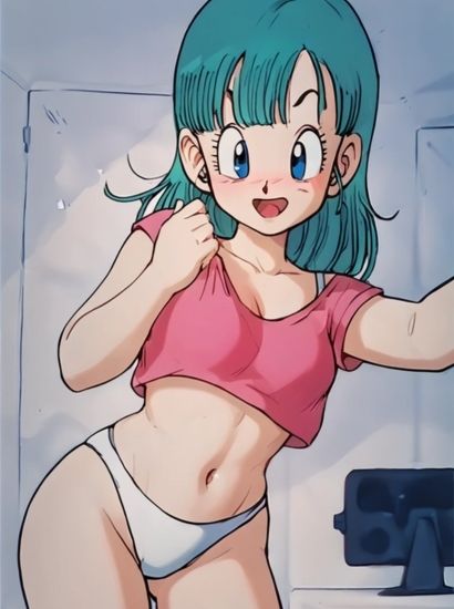 ドラゴンボールのブルマから送られてきた自撮り写真 サンプル2ページ目