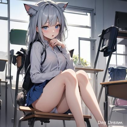 猫耳ぱんちら サンプル2ページ目