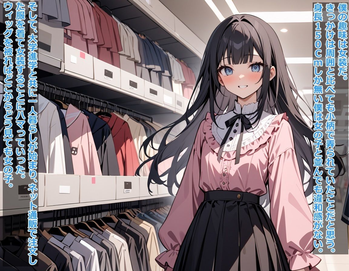 男の僕も女の子になってオシャレがしたい〜性転換しちゃいました〜 サンプル1ページ目