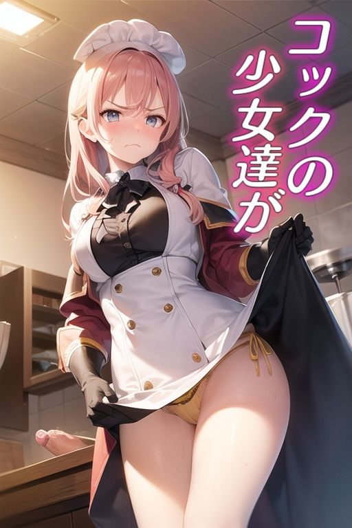 嫌な顔してパンツ見せてくる女の子〜コック編〜 サンプル1ページ目