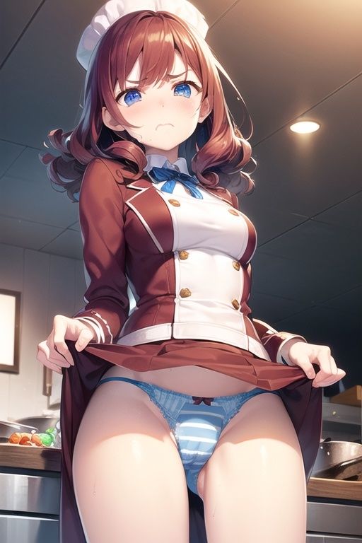 嫌な顔してパンツ見せてくる女の子〜コック編〜 サンプル10ページ目