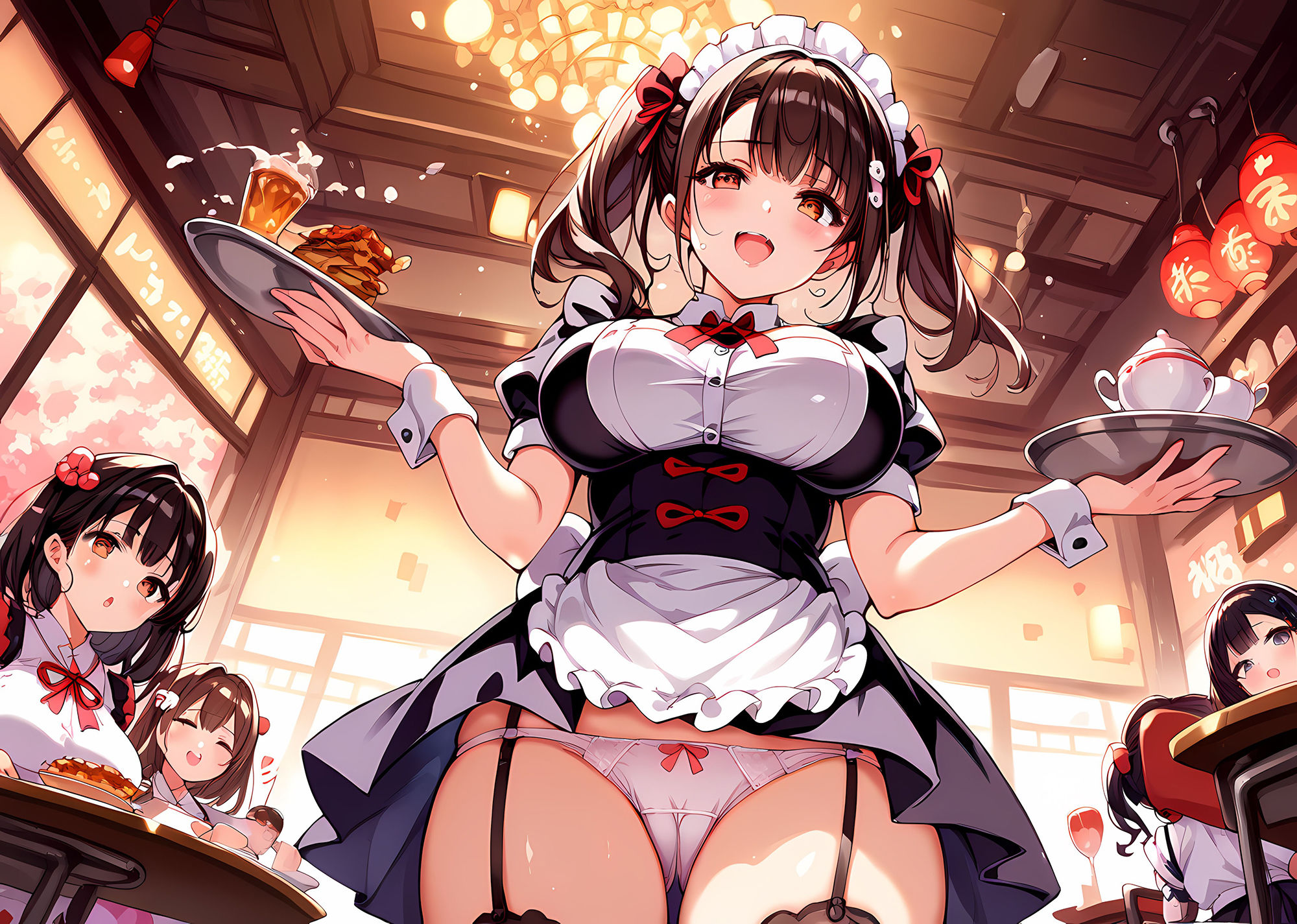 爆乳カフェ2 サンプル2ページ目