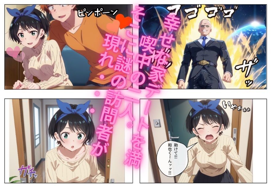 瑠〇は絶対に俺が寝取る！ 〜元気いっぱいでグイグイ来るメンヘラ巨乳J〇は 俺のもの〜 サンプル1ページ目