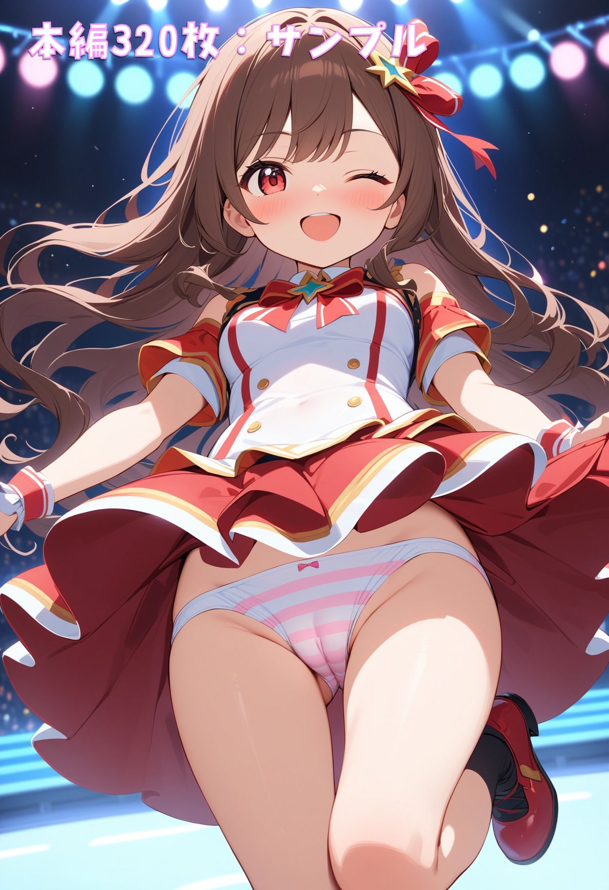 パンチラアイドル！新絵柄版 サンプル1ページ目