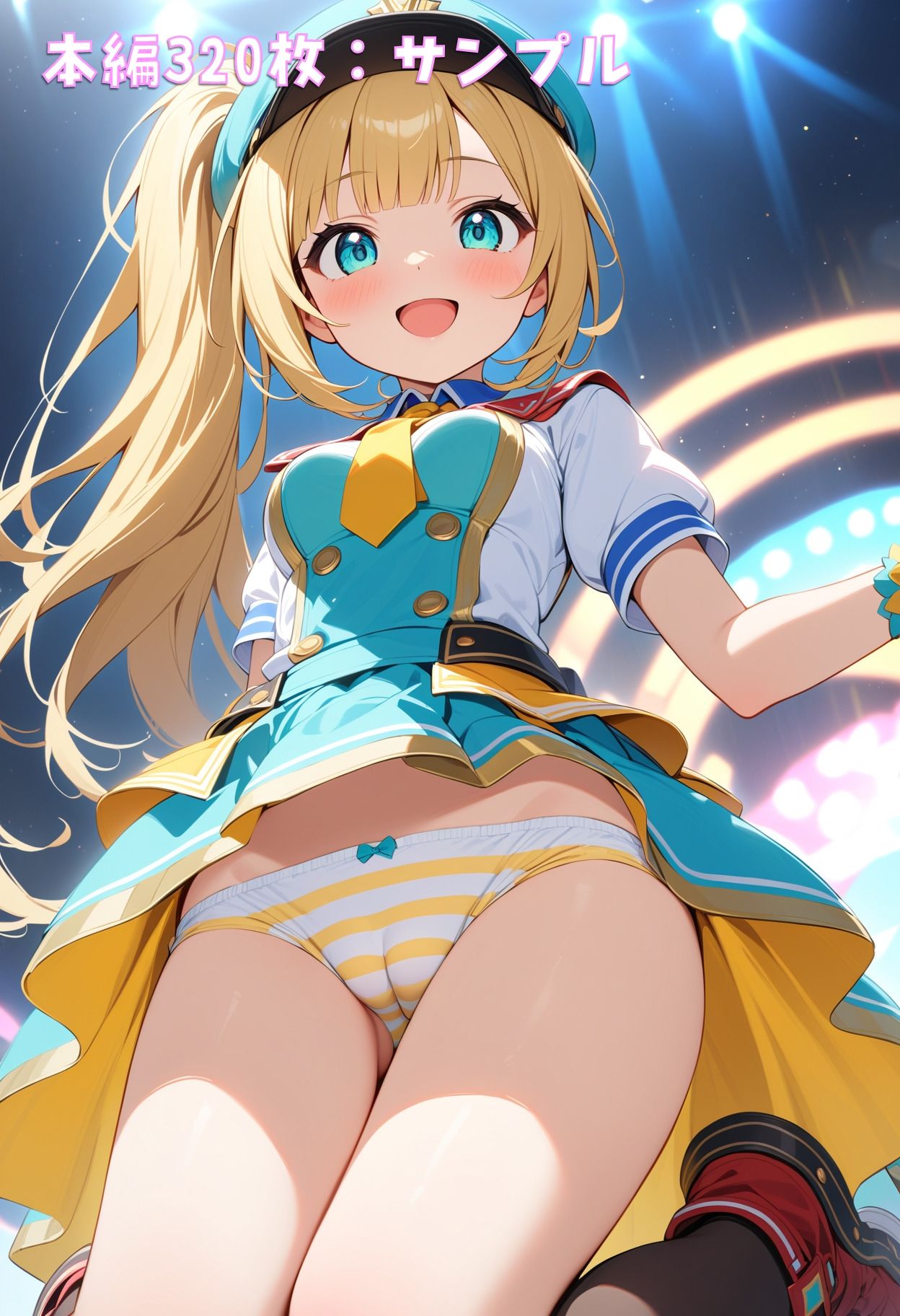 パンチラアイドル！新絵柄版 サンプル3ページ目