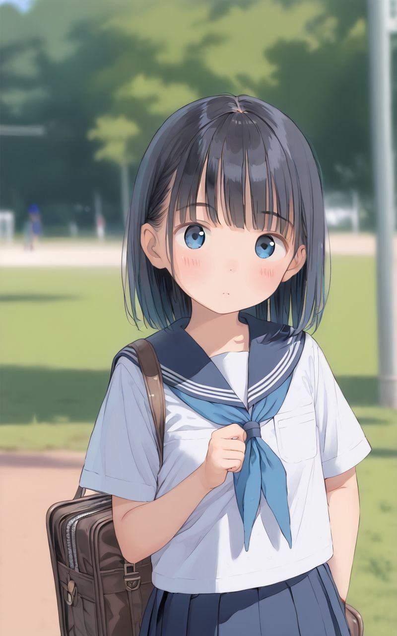 女子校生ロリっ子イラスト集03 サンプル1ページ目