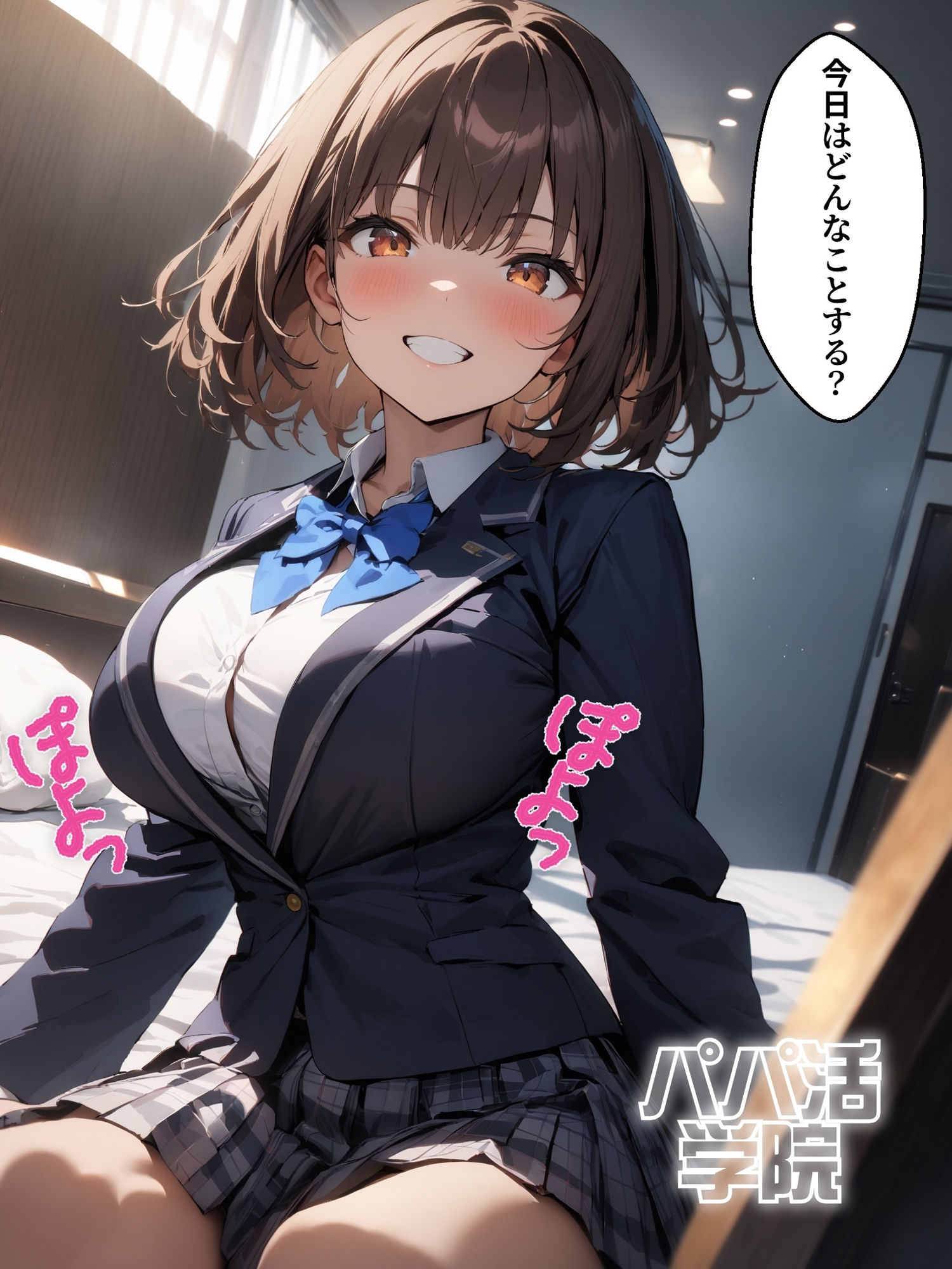 パパ活学院 Extra 制服ブレザー編 サンプル5ページ目