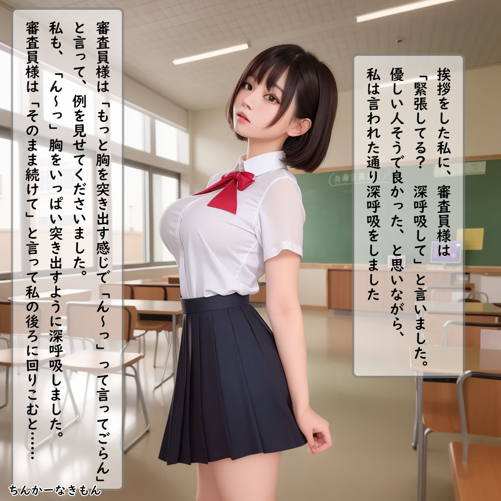 〇校の格付け審査員に性接待させられるJK達 サンプル3ページ目