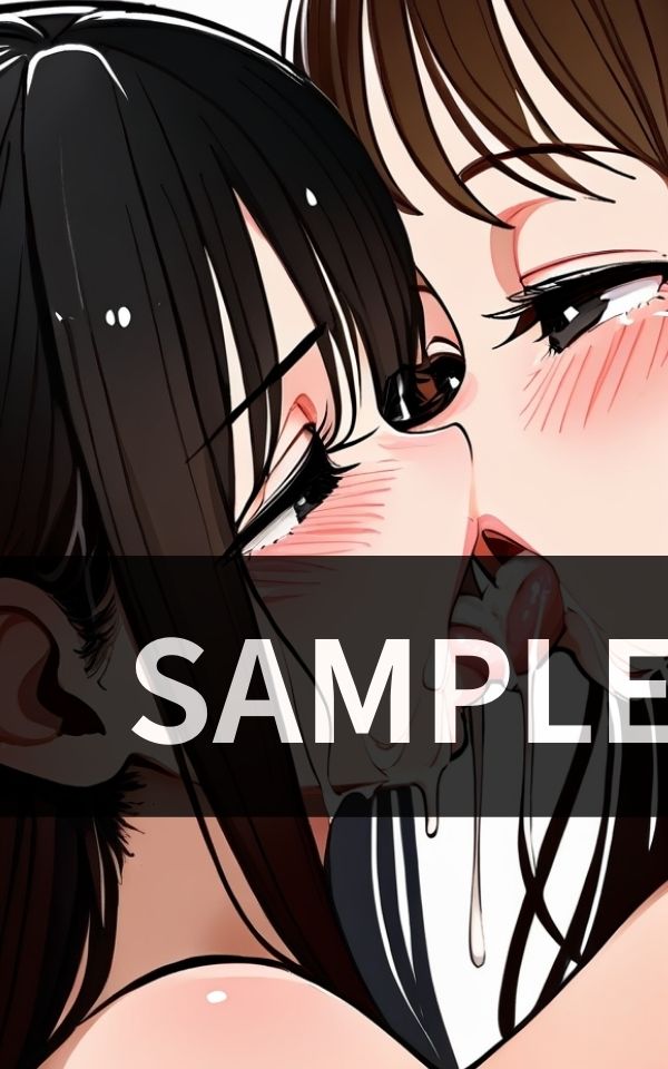 ザーメンレズキス図鑑 サンプル1ページ目
