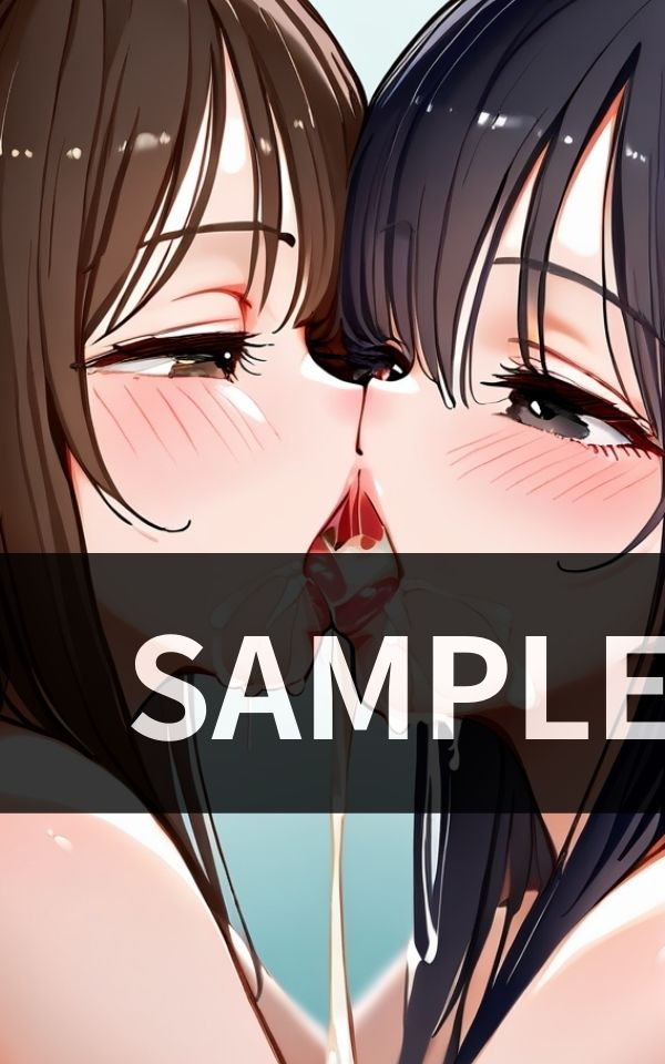 ザーメンレズキス図鑑 サンプル2ページ目