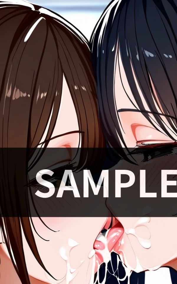 ザーメンレズキス図鑑 サンプル3ページ目