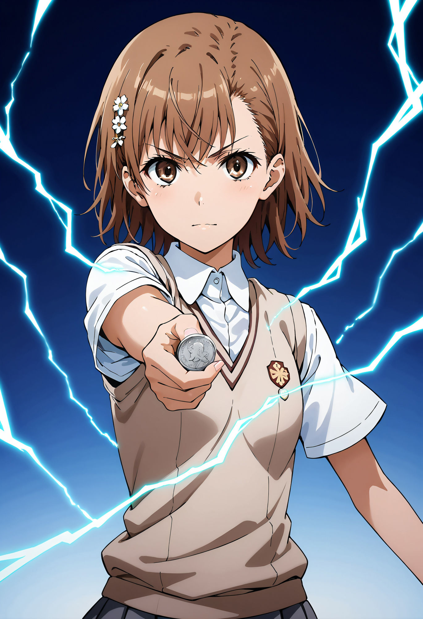 『御坂美琴』（とある科学の超電磁砲）のエロCG集！ サンプル1ページ目