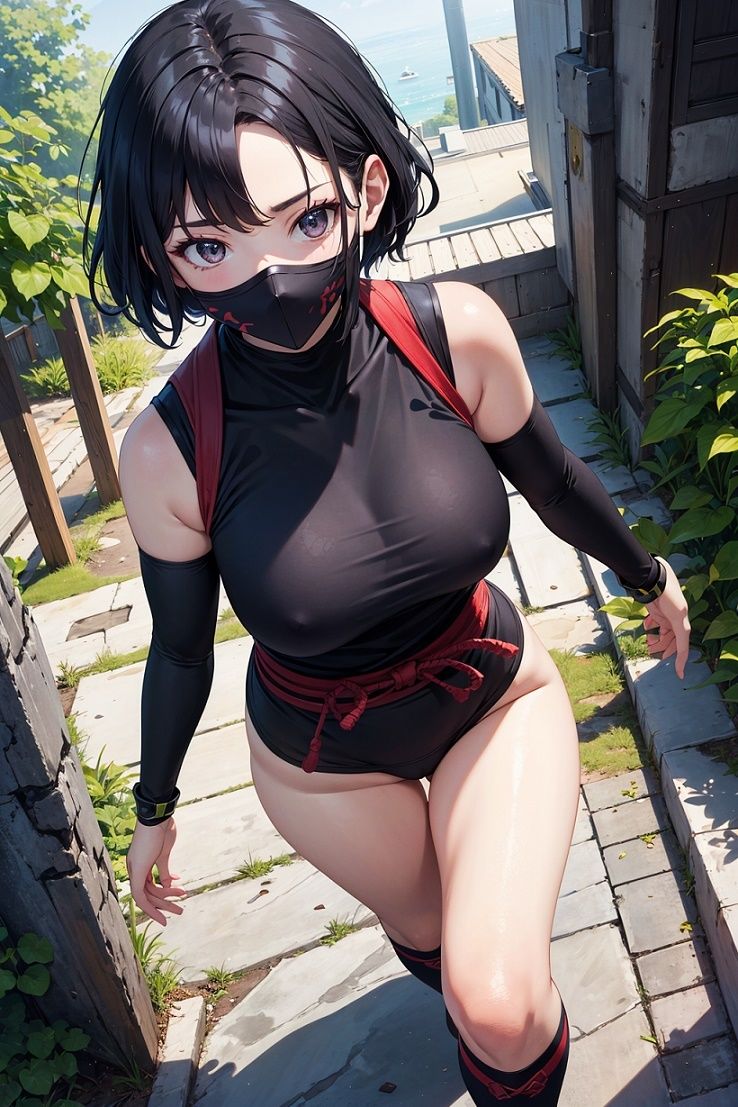 妄想艶夢ー巨乳くのいち編ー サンプル2ページ目