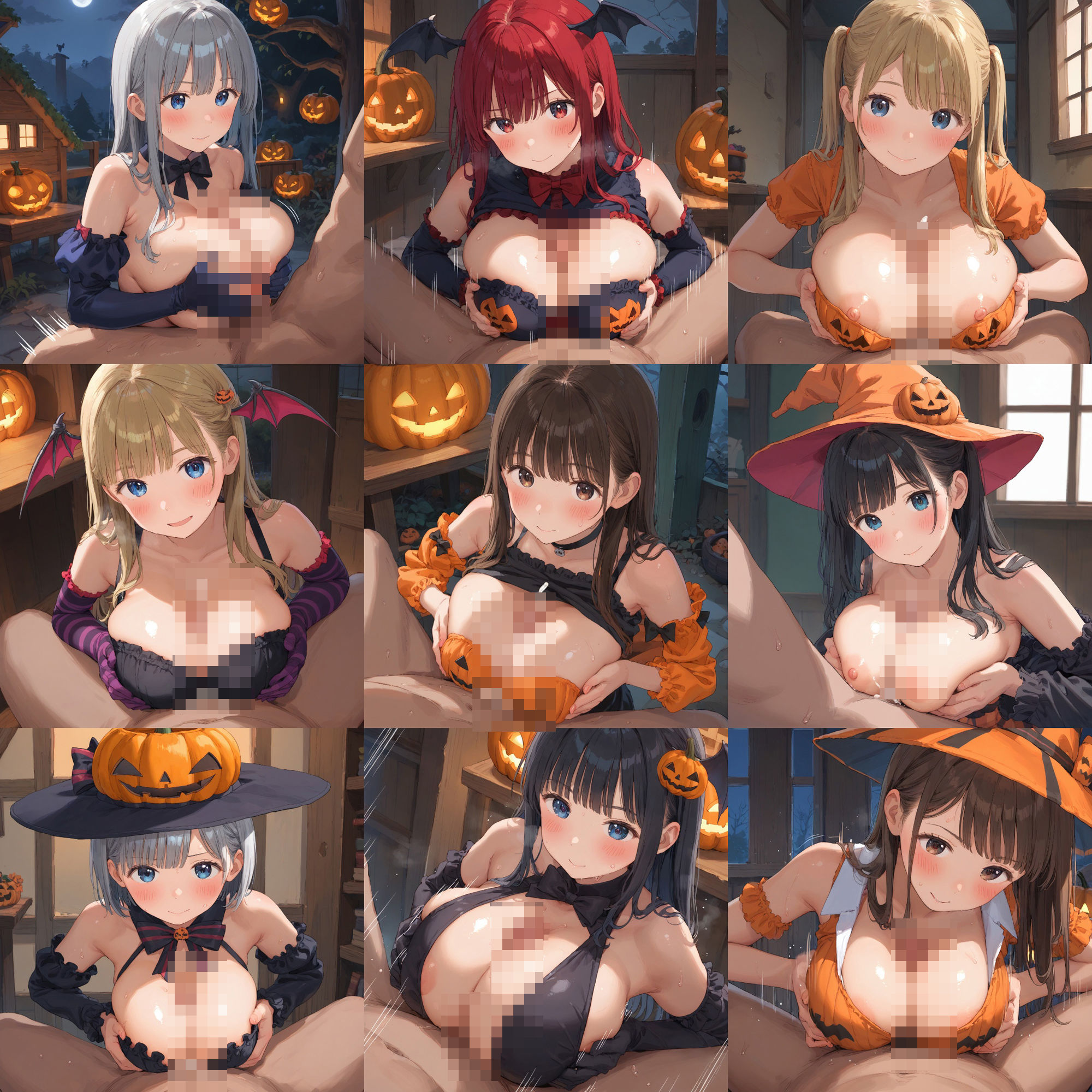 ハロウィン仮装少女と楽しむプライベートSEX♪ サンプル3ページ目
