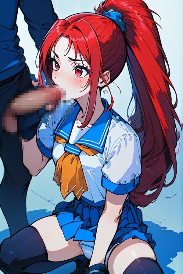 あ〇か120％ イラスト集 SEX＋フェラ＋手マン編 サンプル7ページ目