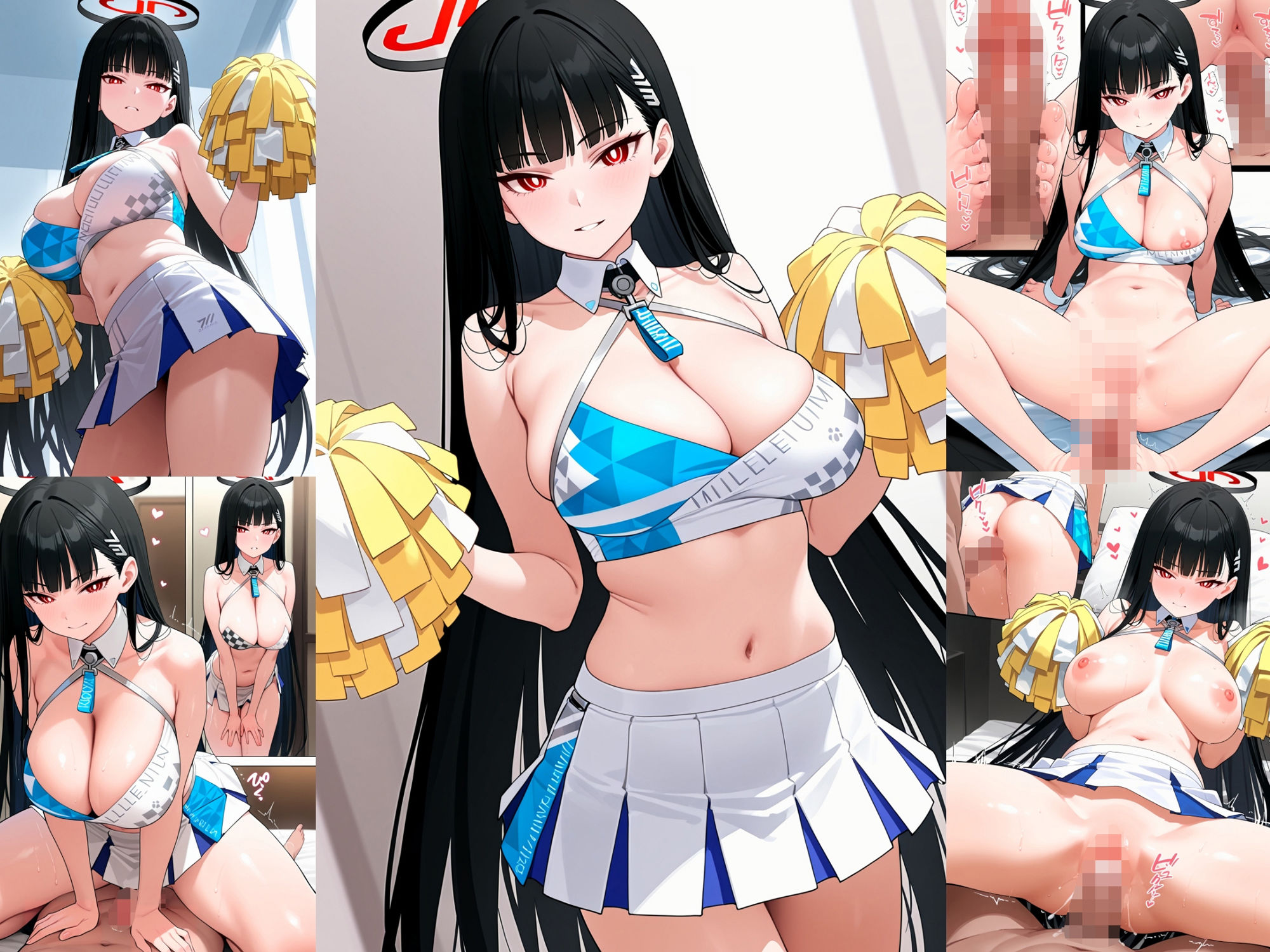「エチエチ ビッグシスター七変化〜？」ブ〇アカ調月リ〇CG集 サンプル6ページ目