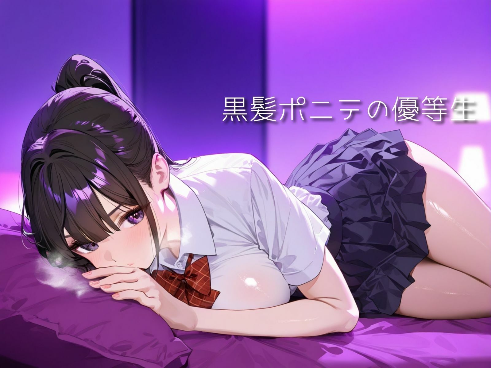 ギャル×制服 4人の巨乳JKとのえっち集 サンプル7ページ目