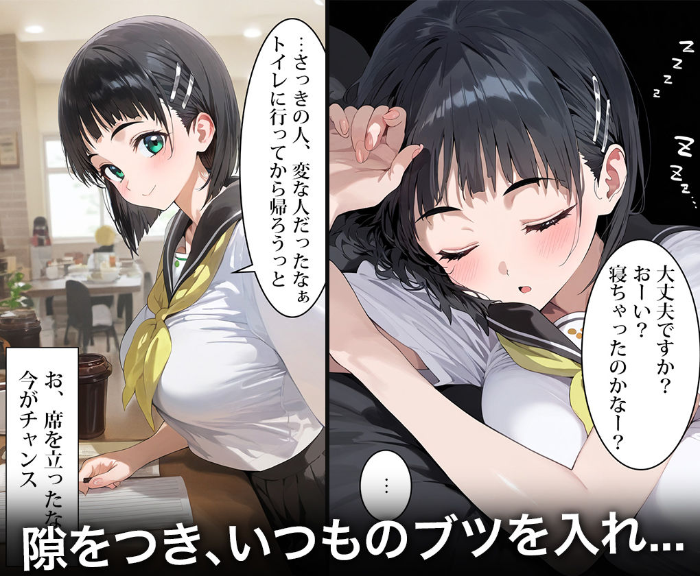 連続調教師-隠しきれない神乳を持つ処女。調教され性の喜びを知ってしまうww-桐○谷直葉- サンプル2ページ目