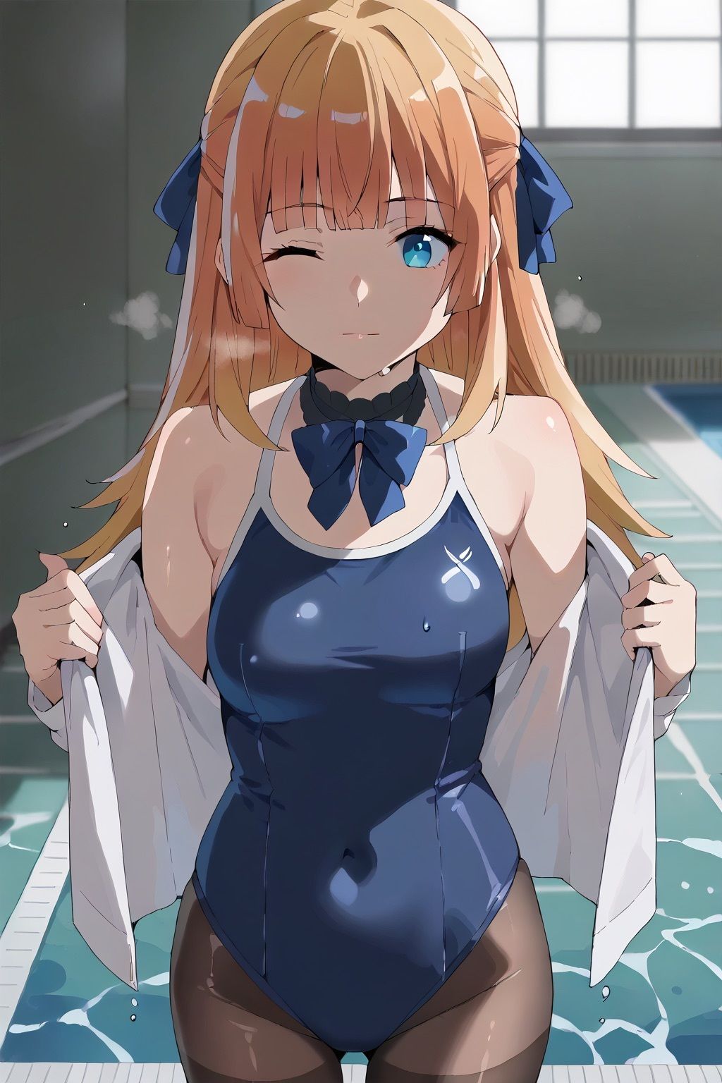 転◯貴族、鑑定スキルで成り上がる リシア・◯レイド ・水着（＆セーラー服）タイツCG集 サンプル7ページ目
