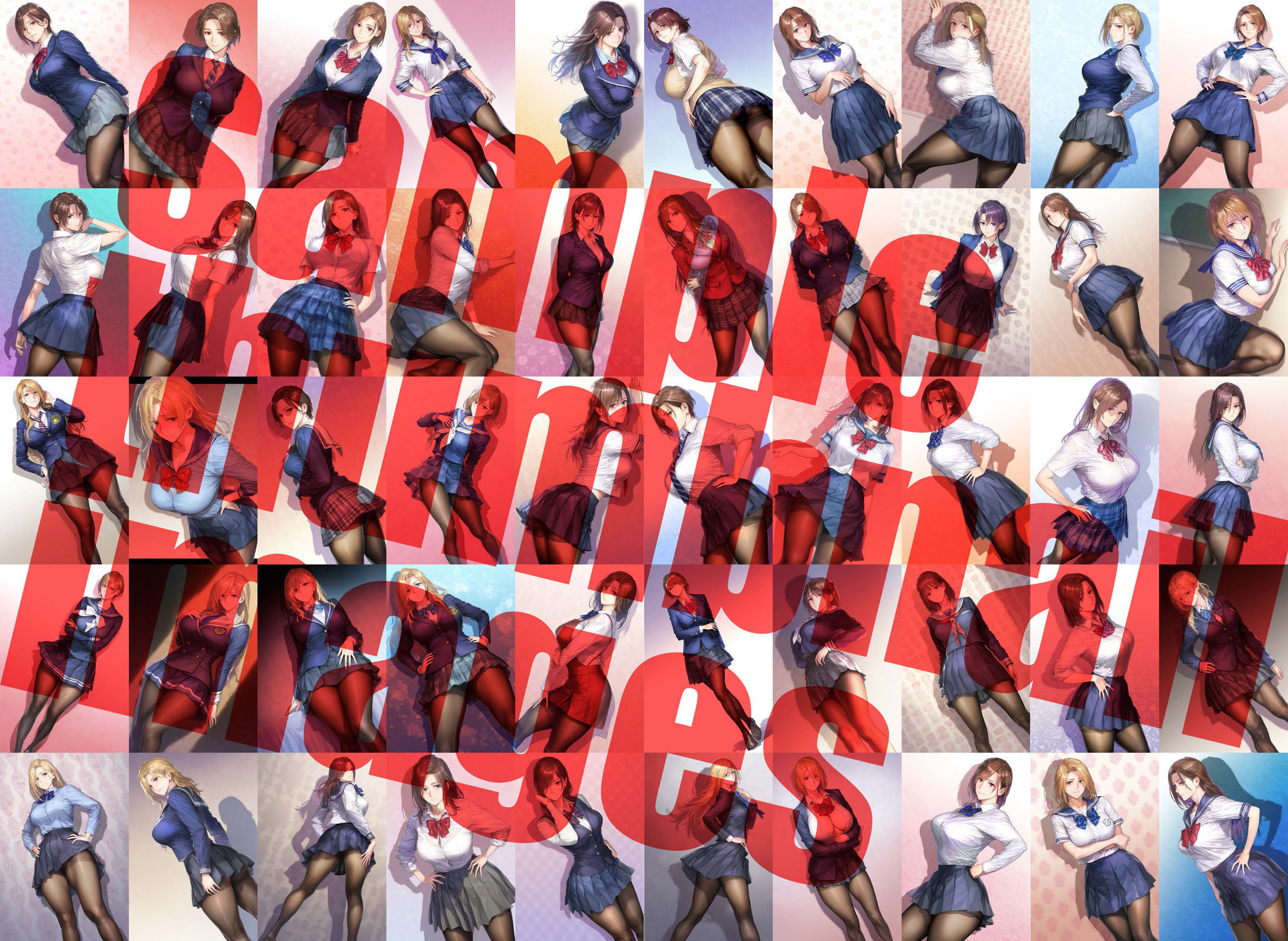 制服美女コレクション vol. 1 サンプル6ページ目