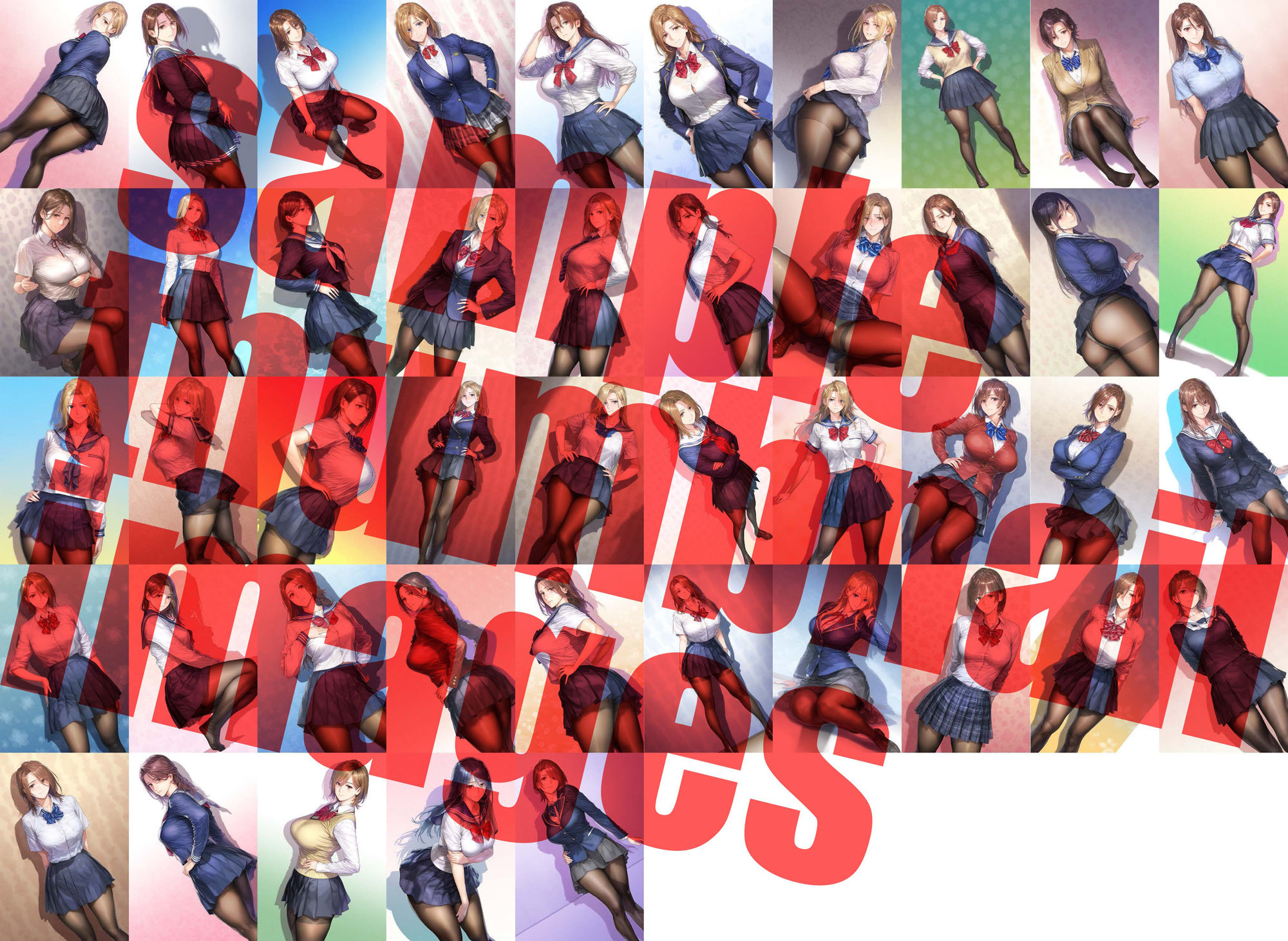 制服美女コレクション vol. 1 サンプル8ページ目