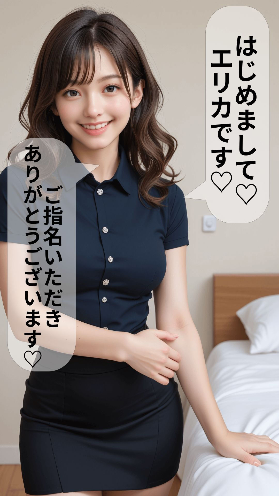 【デリ美女】エリカ編《現役エステティシャン》優しさと色気の究極の癒しテク サンプル3ページ目