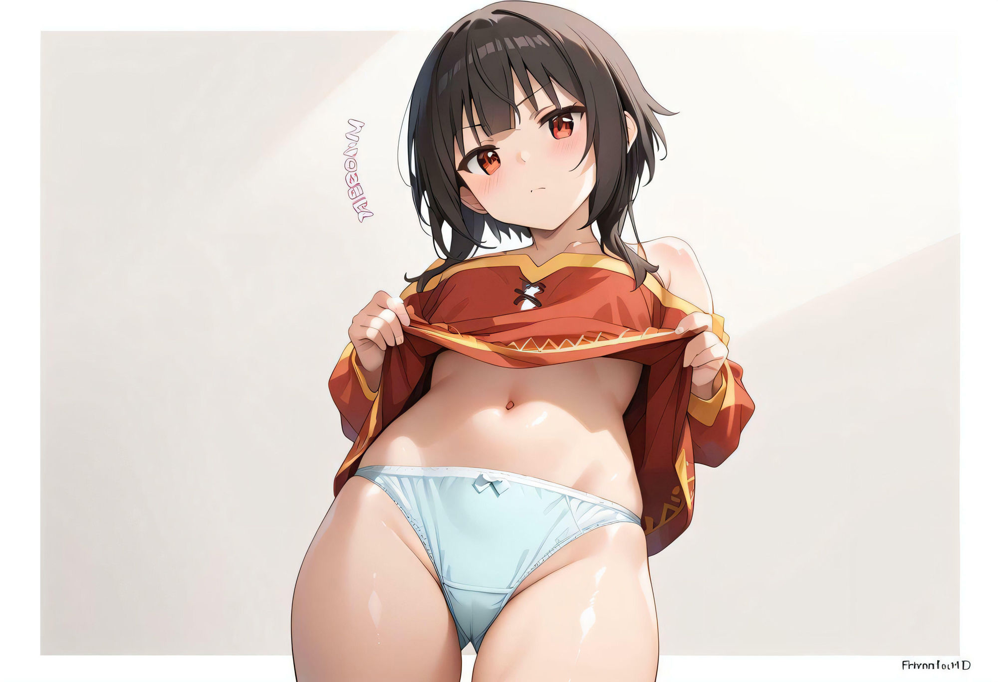 下から見るか後ろから見るか サンプル3ページ目