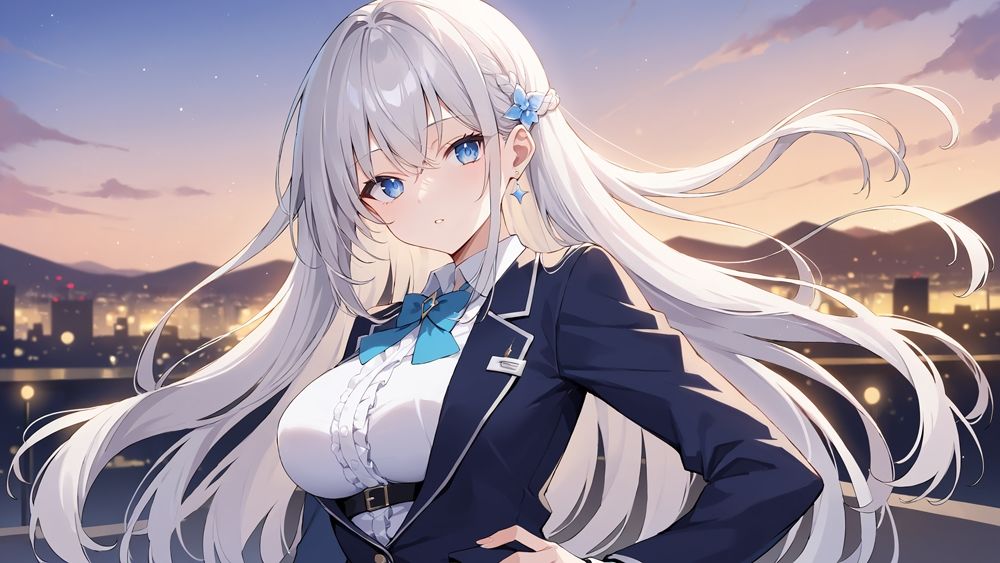 27万フォロワー！シルバーヘア美少女の秘密撮影会！ サンプル3ページ目