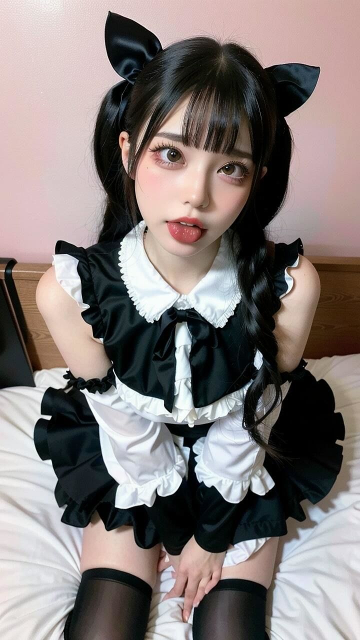 ゴスロリ美女にアへ顔させてみたvol1 サンプル2ページ目
