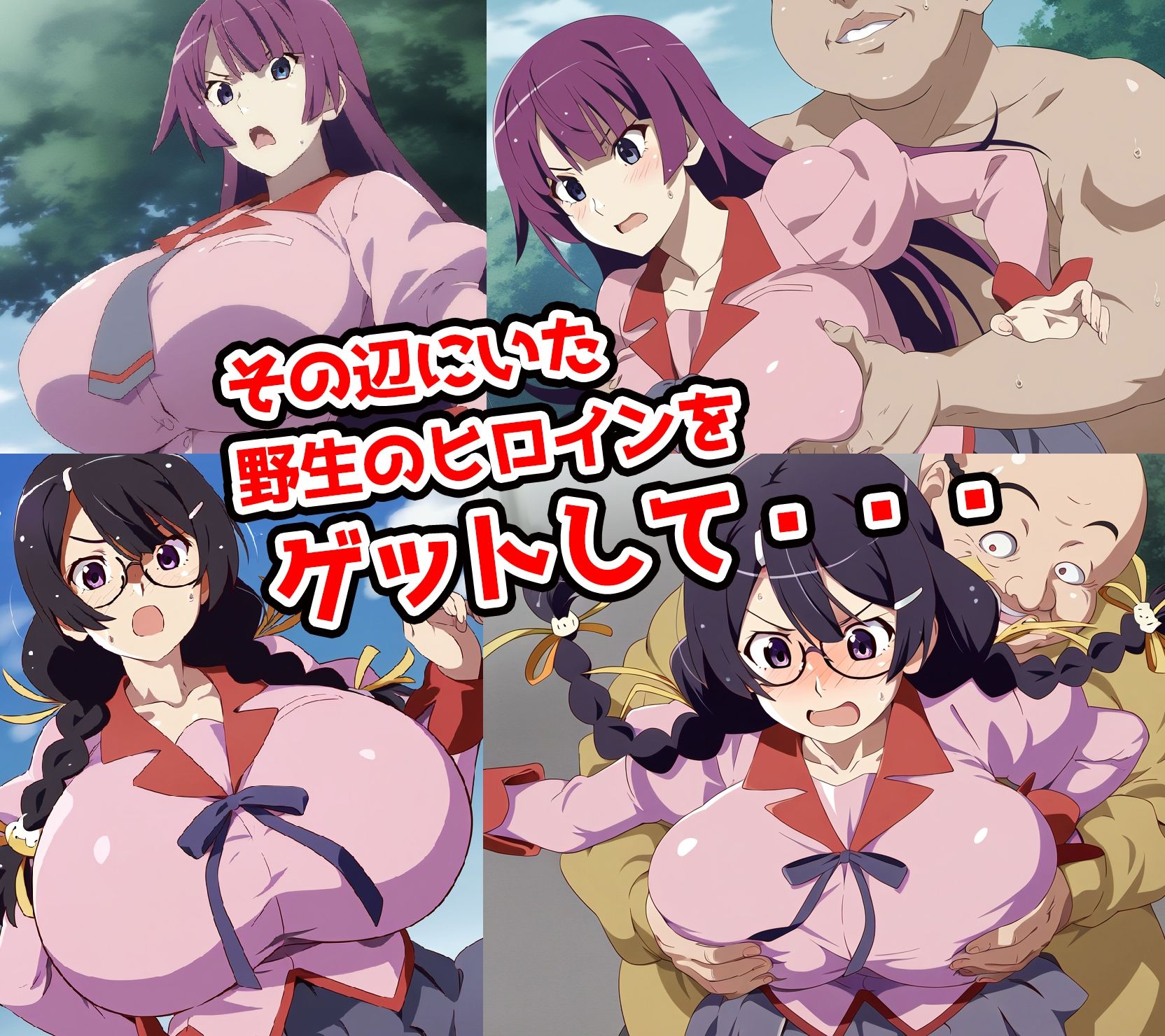 野生少女 戦○ヶ原ひ○ぎ＆羽○翼 快楽堕ち画像集 500枚 サンプル1ページ目