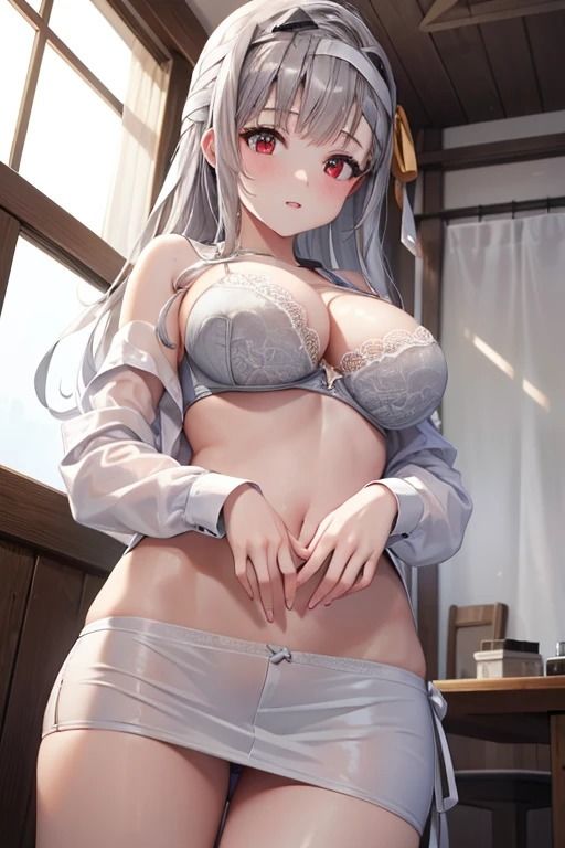 おっぱい見せて Big breasts are Justice サンプル1ページ目
