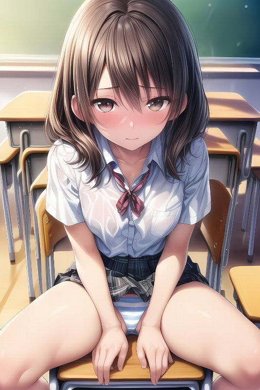 制服美少女 縞パンだらけ vol.03 サンプル5ページ目