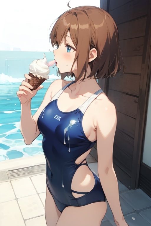 虹かけ誌 ラブライブ！ イラスト集17 高坂雪穂 また白いのを… サンプル4ページ目